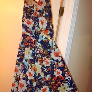 Maxi high low dress
